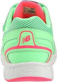 img 2 attached to 👟 Black Little Girls' New Balance Athletic Running Shoes