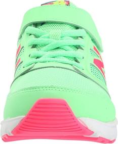 img 3 attached to 👟 Black Little Girls' New Balance Athletic Running Shoes