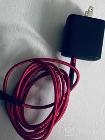 img 5 attached to Сертифицированный Apple MFi кабель 6FT USB C-Lightning для IPhone 12/12 Mini/12 Pro/11 Pro Max/X/XS/XR/8, iPad 8th 2020 — красный шнур для зарядки