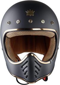 img 2 attached to Royal Full Face Motorcycle Helmet Motorcycle & Powersports at Protective Gear