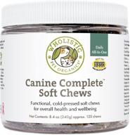 🐶 wholistic pet organics: natural dog multivitamin chews - the ultimate homemade dog food supplement логотип
