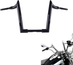 img 4 attached to 🏍️ STREETTANK Massive 1 1/2 Inch Ape Hangers Handlebars: Perfect Fit for Harley Davidson Touring, Softail, Dyna, Sportster, Baggers, Dressers with Easy Wiring Mounting - 12 Inch Black Handlebars