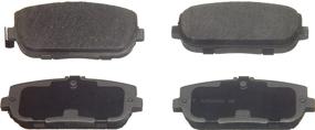 img 4 attached to 🚗 Wagner ThermoQuiet PD871 Ceramic Brake Pad Set