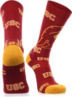 usc trojans socks crew length tck mayhem logo