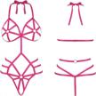 sultry and seductive valentine's lingerie: teddy bodysuit and strappy styles for women logo