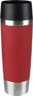 🌍 shop the tefal travel mug grande: stainless steel, red, 0.5l for on-the-go convenience! логотип