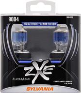💡 sylvania 9004 silverstar zxe halogen headlight bulbs - enhanced performance, pack of 2 logo