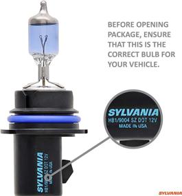 img 2 attached to 💡 Sylvania 9004 SilverStar zXe Halogen Headlight Bulbs - Enhanced Performance, Pack of 2