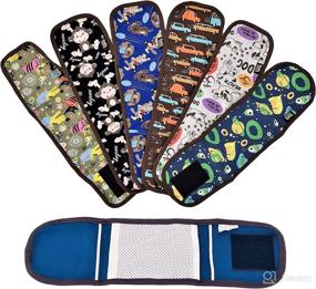 img 2 attached to Playful Pooch Necessity: FunnyDogClothes Pack of Reusable Washable Belly Bands for Small Dog Breeds – Male Dog Diapers!