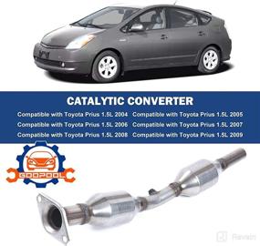 img 2 attached to Catalytic Converter Compatible Toyota Replaces