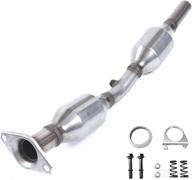 catalytic converter compatible toyota replaces logo