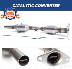 img 3 attached to Catalytic Converter Compatible Toyota Replaces