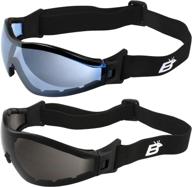 birdz eyewear motorcycle skydiving anti fog motorcycle & powersports ~ protective gear logo