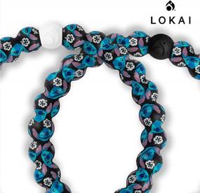 img 3 attached to Lokai Disney Lilo And Stitch Silicone Beaded Bracelets For Women & Men, Fashion Jewelry Slide-On Bracelet For Comfortable Fit