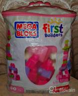 img 1 attached to Mega Bloks First Builders Big Building Bag - 80 Piece Pink Building Toys for Toddlers review by Anastazja Socha ᠌
