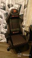 картинка 2 прикреплена к отзыву Gaming chair COUGAR Rampart, upholstery: imitation leather/textile, color: black от Adam Koodziejek ᠌