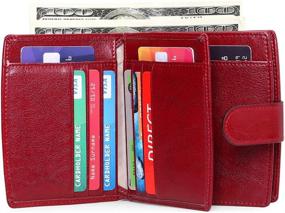 img 2 attached to Womens Wallet Leather Wallets Bifold Women's Handbags & Wallets : Wallets