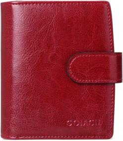 img 4 attached to Womens Wallet Leather Wallets Bifold Women's Handbags & Wallets : Wallets