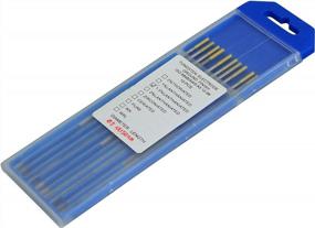 img 4 attached to Premium Quality 1.5% Lanthanated Gold TIG Welding Tungsten Electrode 2.4X150Mm (10 Pack)
