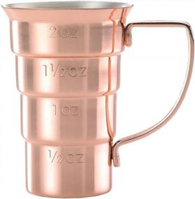 img 4 attached to Barfly M37108CP Drink Jigger, 2 Oz, Copper W/Handle