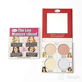 img 1 attached to Lou Manizers Exclusive Highlighter Makeup Palette: Illuminate Your Beauty