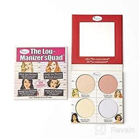 img 3 attached to Lou Manizers Exclusive Highlighter Makeup Palette: Illuminate Your Beauty