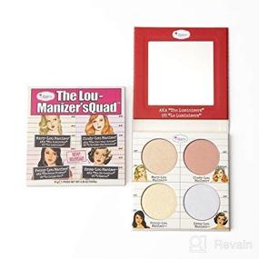 img 4 attached to Lou Manizers Exclusive Highlighter Makeup Palette: Illuminate Your Beauty