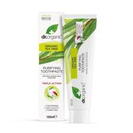 100ml dr. organic tree toothpaste logo