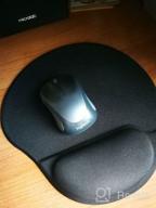 img 1 attached to Defender Easy Work mat for computer mouse, lycra, 260x225x5 mm black review by Nguyn Hong Qun  (Qun ᠌