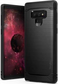 img 4 attached to Samsung Galaxy Note 9 Case - Ringke Onyx: Flexible, Slim, Anti-Slip, Shock Absorbent Cover In Black