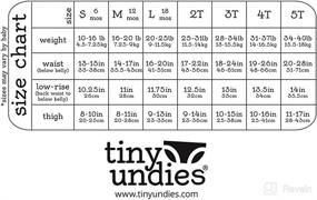 img 3 attached to 🩲 Tiny Undies Small Baby Underwear, Unisex, 3-Pack - Perfect Fit for Your Little One