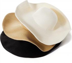 img 3 attached to Protect Yourself In Style With Packable, UPF50+ Women'S Sun Hats - Set Of 3!