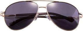 img 1 attached to Классические бифокальные солнцезащитные очки унисекс для чтения - защита EYEGUARD UV400, очки для чтения на открытом воздухе для мужчин и женщин 1,75