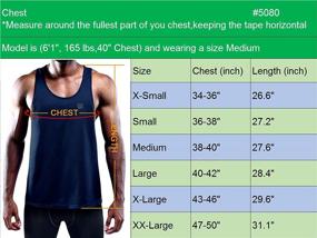 img 2 attached to 🏃 Optimal Active Performance: Neleus Sleeveless Men's Workout Athletic Running Clothing