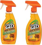 🍊 orange glo 2-in-1 clean & polish wood furniture spray - ultimate 16 oz - set of 2 for effortless shine & long-lasting protection logo