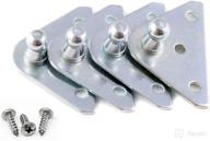 💪 gas spring mounting bracket with 10mm ball stud strut prop - set of 2 pairs (10mm) логотип