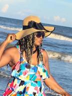 img 1 attached to Stay Chic And Protected: Women'S Foldable Floppy Straw Hat - Perfect For Summer Beach Days! review by Andrew Roberts