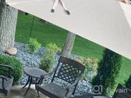 img 1 attached to 10Ft Patio Umbrella With Infinite Tilt And Resilient Recycled Fabric Canopy: Perfect Addition To Your Outdoor Living Space review by Stephanie Jonsson