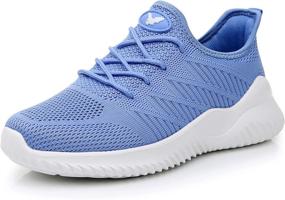 img 4 attached to JARLIF Walking Lightweight Athletic Sneakers Women's Shoes and Athletic