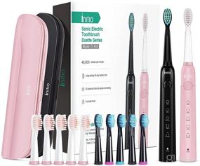 img 4 attached to 🦷 Revitalize your Smile with the Electric Toothbrush Initio: Rechargeable Whitening Power