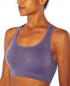 img 1 attached to Marika Women'S Julie Seamless Low Impact Sports Bra 2-Pack | Supportive & Comfortable