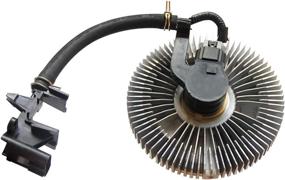 img 4 attached to ⚙️ TOPAZ 02-09 Chevy Trailblazer SSR GMC Envoy Bravada Saab 9-7X Electronic Radiator Cooling Fan Clutch 4.2L 5.3 3200 (25790869)