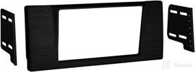 img 1 attached to 🔲 Metra 95-9307B BMW 5-Series Dash Kit, Double DIN, Black (1997-2003) - Enhanced Car Audio Accessory