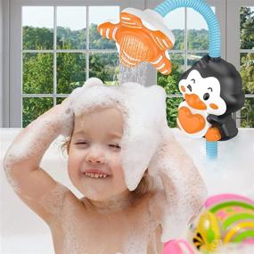 img 3 attached to Toddlers Electric Bathtub Automatic Sprayer