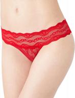 lace kiss thong panty by b.tempt'd: a must-have for women's lingerie collection logo