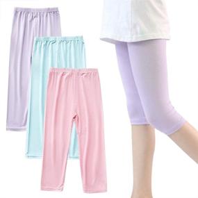 img 4 attached to Stretchy Casual Leggings Footless Tights Girls' Clothing ~ Leggings