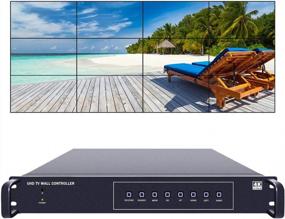img 4 attached to 12 Channel 4K60 UHD Video Wall Controller For TV Splicing Display - 3X4, 4X3, 2X6, 2X5, 90-Degree Rotation For Portrait Mode Screens - Supports 3840X2160@60Hz Inputs - ISEEVY