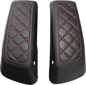 img 3 attached to XFMT Motorcycle Saddlebag Lid Covers For Harley Davidson FL Touring &#39 Motorcycle & Powersports