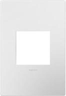 🔌 upgrade your wall plates: legrand adorne awp1g2wh6 1 gang wall plate 6 pack in glossy white logo