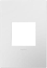 img 1 attached to 🔌 Upgrade Your Wall Plates: Legrand Adorne AWP1G2WH6 1 Gang Wall Plate 6 Pack in Glossy White